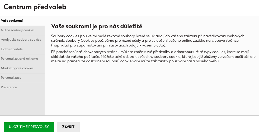 Správně provedená úprava cookie lišty 2024
