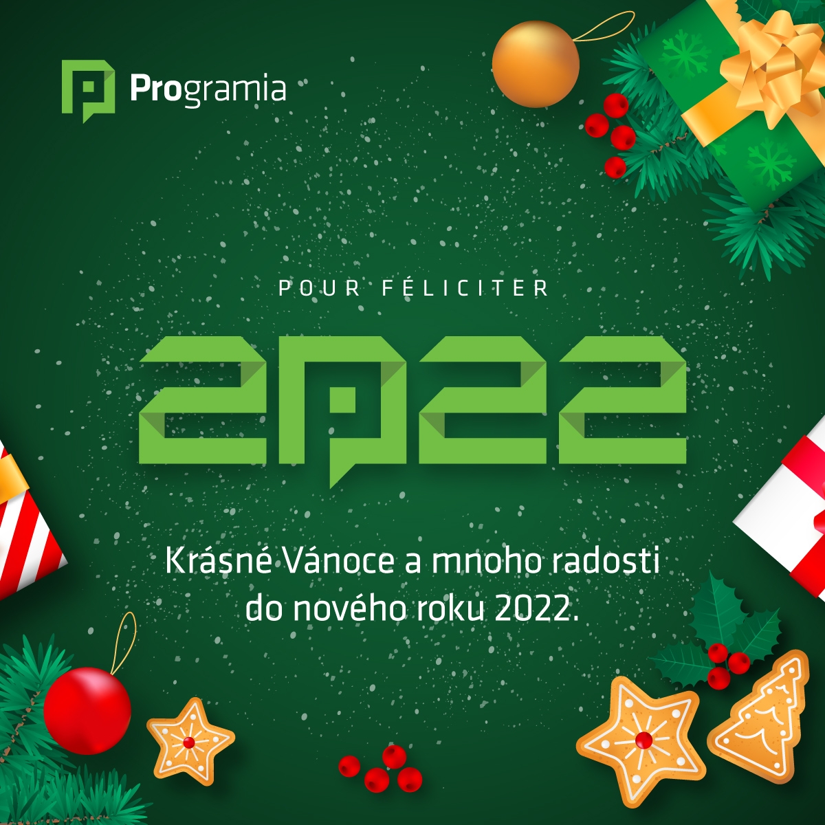 Krásné svátky a PF 2022!