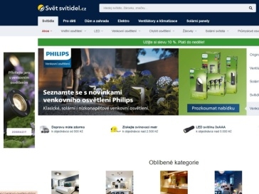 Které české e-shopy jsou nejrychlejší? Náš klient Svět Svítidel je v TOP 10!